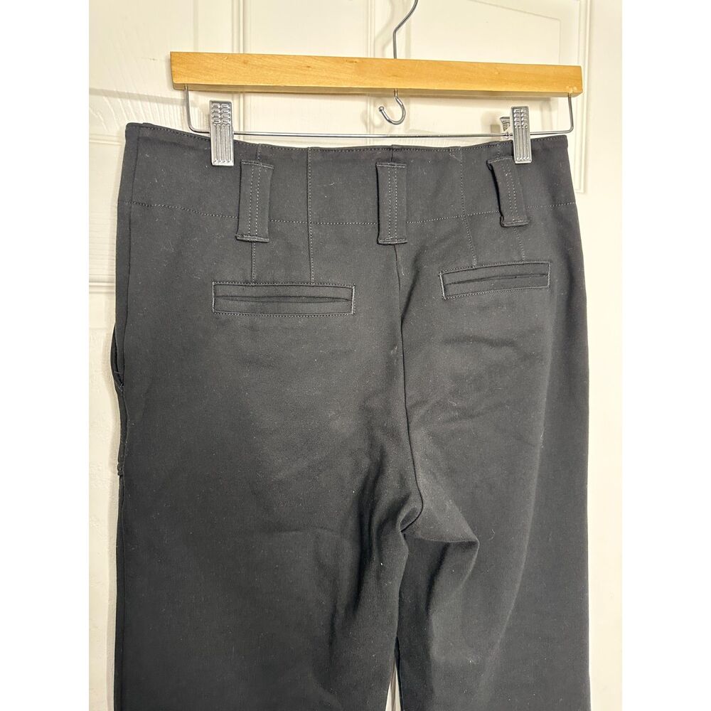 Maeve by Anthropologie Black Wide Leg Dress Pants Women Size 6 Classic Chic - Picture 3 of 9